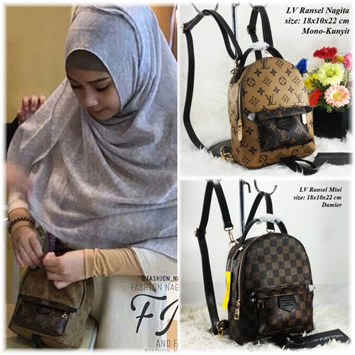 Tas Ransel Wanita Mini Motif Tulisan Simple Gaya Korea Ins Tas Ransel Wanita Mini Motif Tulisan Simple Gaya Korea Ins