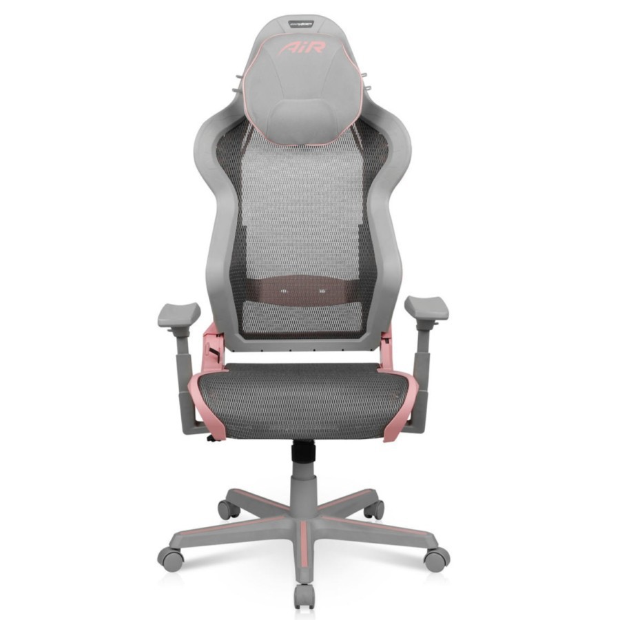 Dxracer Air Series Grey Pink Gaming Chair Shopee Indonesia