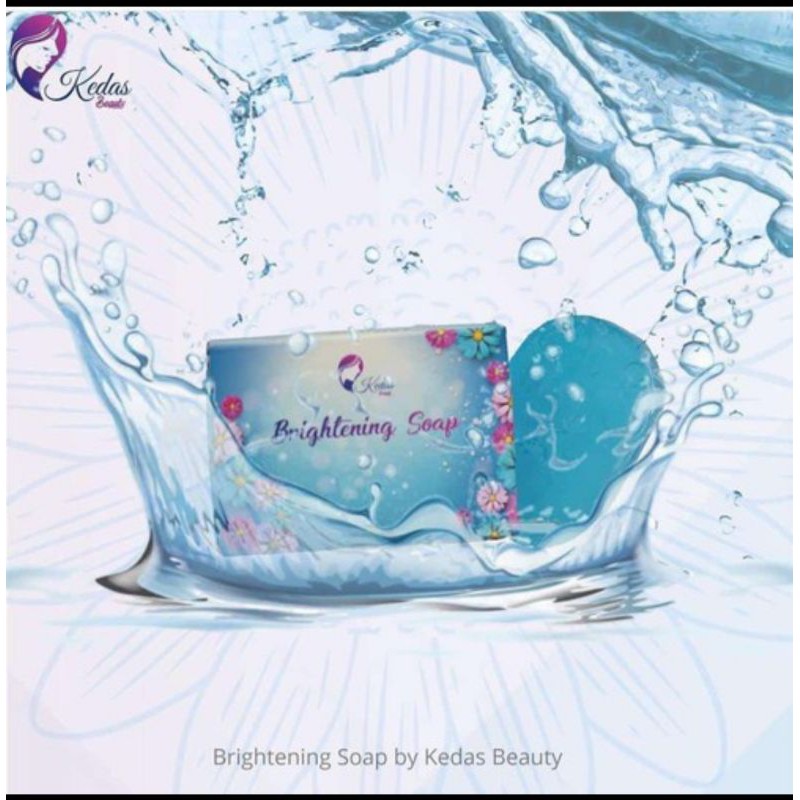 BRIGHTENING SOAP ( sabun ) KedasBeauty 100%ORIGINAL Sabun KedasBeauty Multifungsi