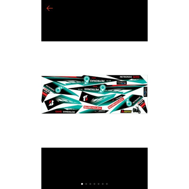 STRIPING BEAT PETRONAS/PETRONAS BEAT/STIKER BEAT/BEAT DECAL/ FULL BEAT NEW/BEAT NEW