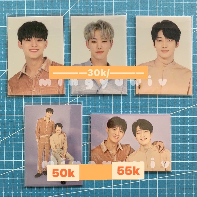 seventeen tc japan dome tour shitajiki mingyu hoshi wonwoo otp minwon meanie