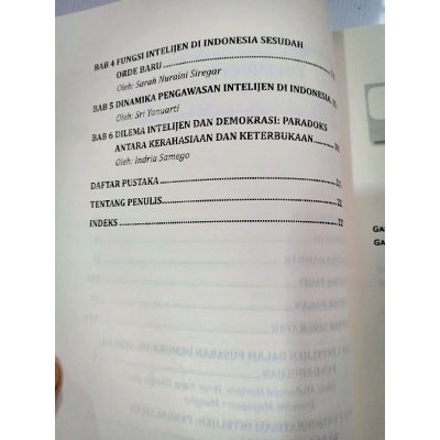INTELIJEN DALAM PUSARAN DEMOKRASI DI INDONESIA PASCA ORDE BARU   IKRAR NUSA BHAKTI Diskon