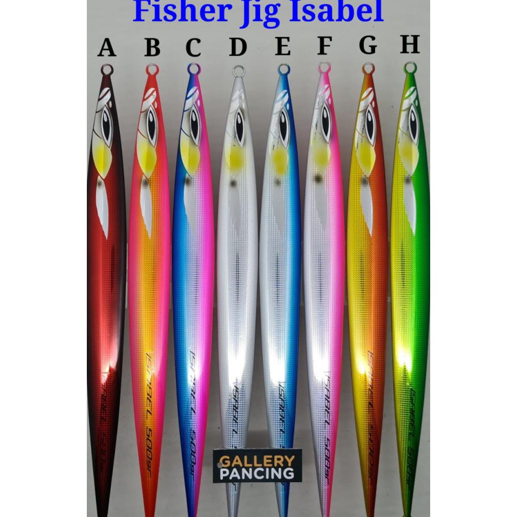 Jual Metal Jig Fisher Isabel 400g - F Indonesia|Shopee Indonesia