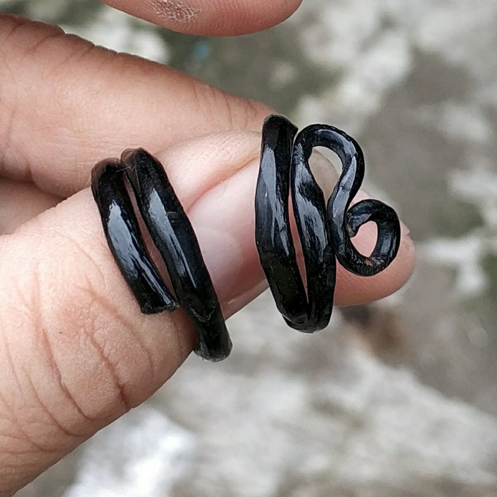 CINCIN BAHAR HITAM ORIGINAL