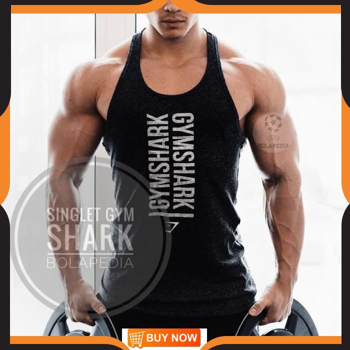 BAJU KAOS SINGLET LEKBONG OLAHRAGA SPORT JOGIING GYM FITNES LARI PRIA COWOK MURAH BP 198