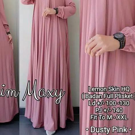 Menarik - bisa()//paulina plisket maxy//gamis plisket//busana muslim//fashion wanita//gamis mayung//