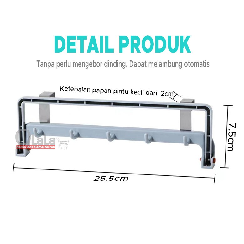 RAK GANTUNG LIPAT BELAKANG PINTU OLL-1151