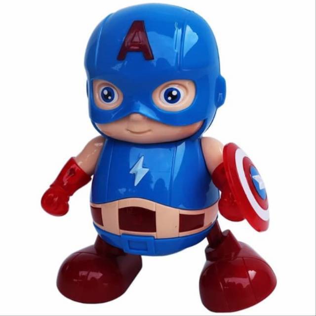Mainan Anak Robot Menari Super Hero Dance Hero