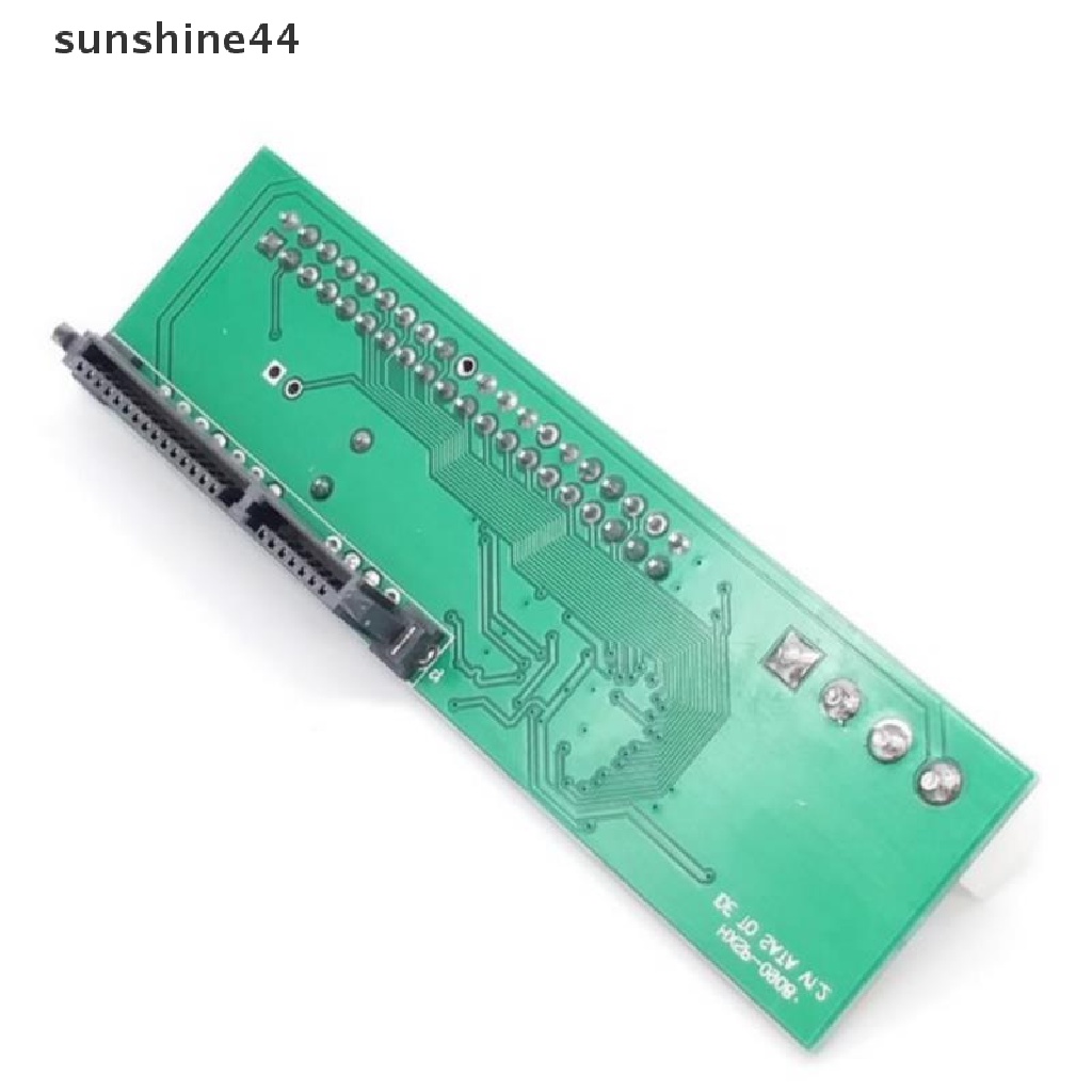 Sunshine Adapter Konverter Plug &amp; Play Sata Ke Pata IDE 7 + 15pin 3.5 / 2.5 Sata HDD