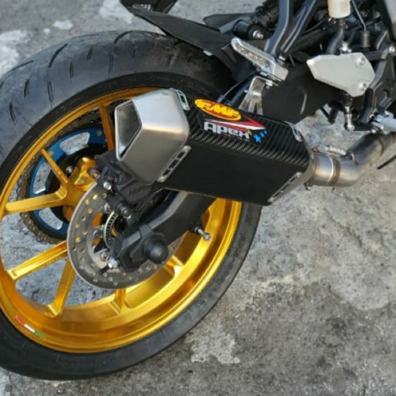 Knalpot Carbon Fullsystem Black Ninja ZX25R ZX-25R