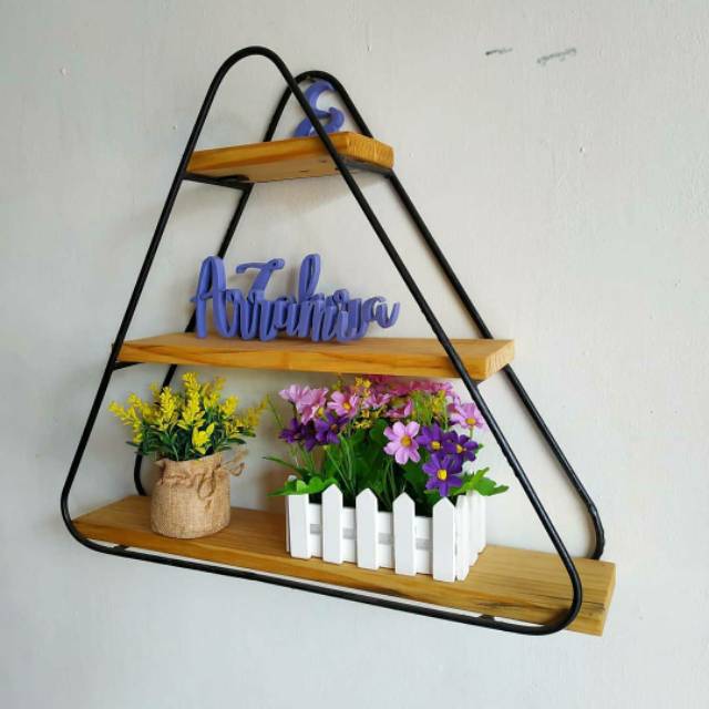 Rak Gantung Segitiga Brussel Cafe Decoration Scandinavian Rak Gantung Segitiga Brussel Cafe Decoration Scandinavian
