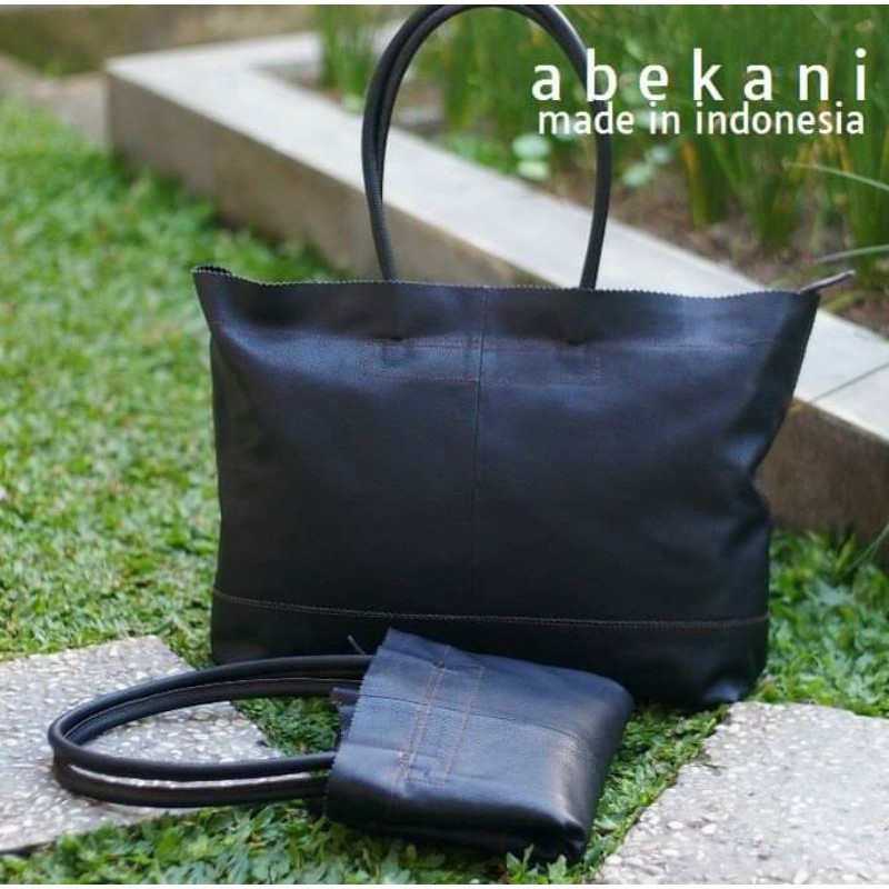 (Preloved) Abekani Tote Bag Original Kulit Asli