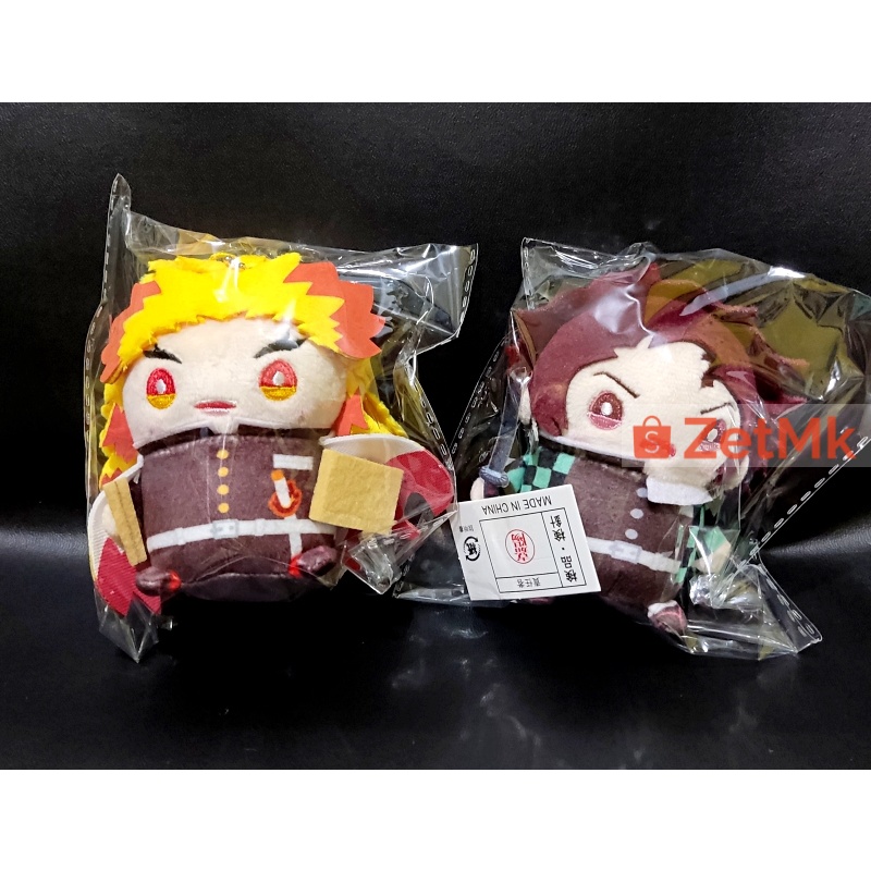 Kimetsu no Yaiba Mamemate Mamemeito Plush Tanjiro Rengoku