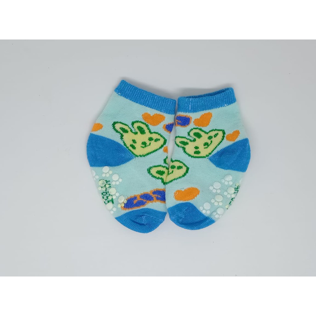 [ HARGA 3 PASANG] Kaos Kaki Bayi Anti Selip Motif Kartun Lucu untuk Anak Balita