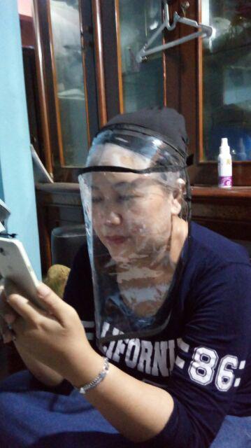 Masker Plastik Topi Corona Pelindung Corona Apd