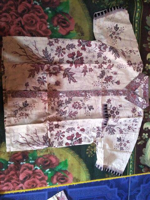 Grosir Batik Couple Ramadhani Melati Batik Sarimbit Gamis Batik Modern Seragaman Batik