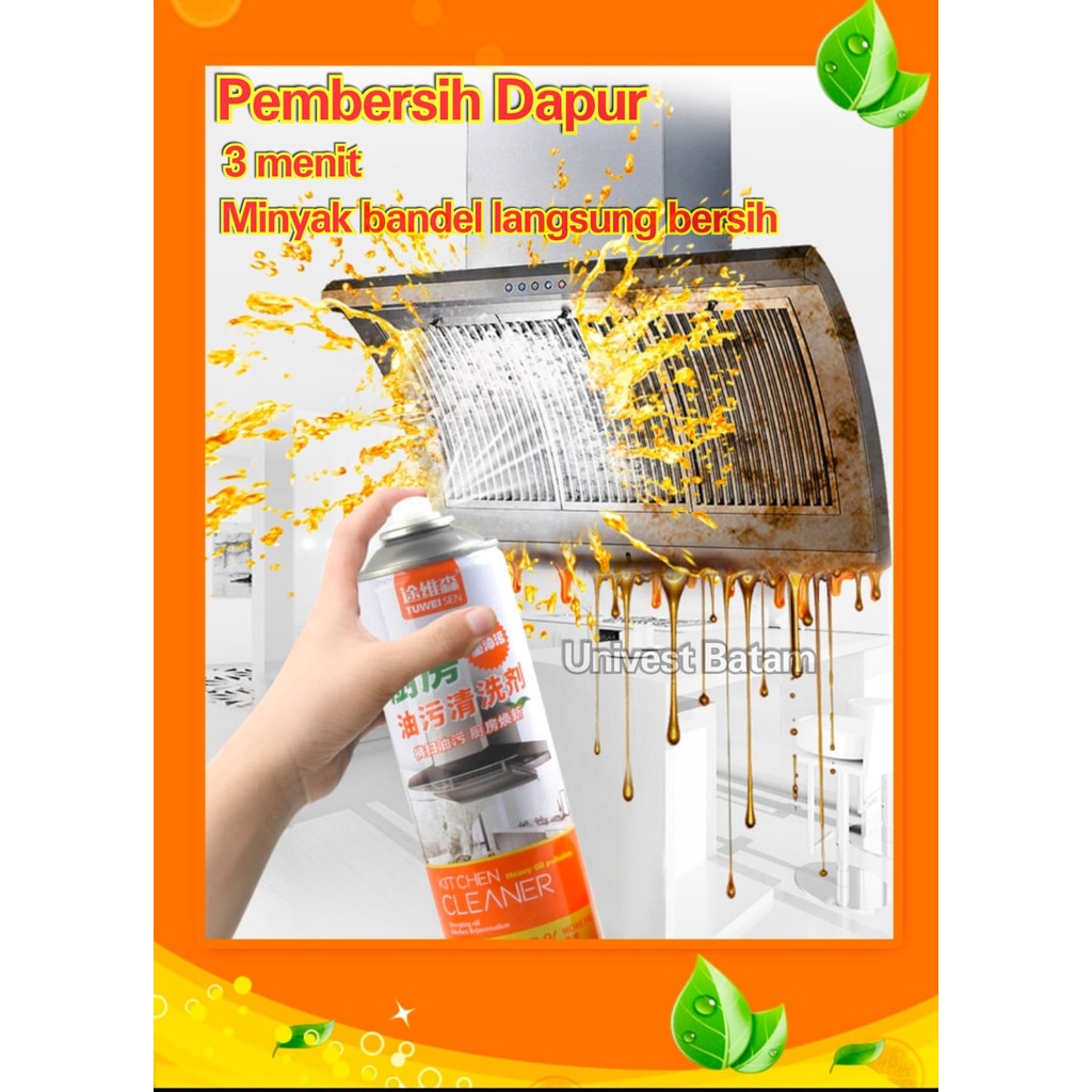 Pembersih Dapur Serbaguna bersihkan Minyak Kitchen Oil Cleaner Spray / Minyak Dapur