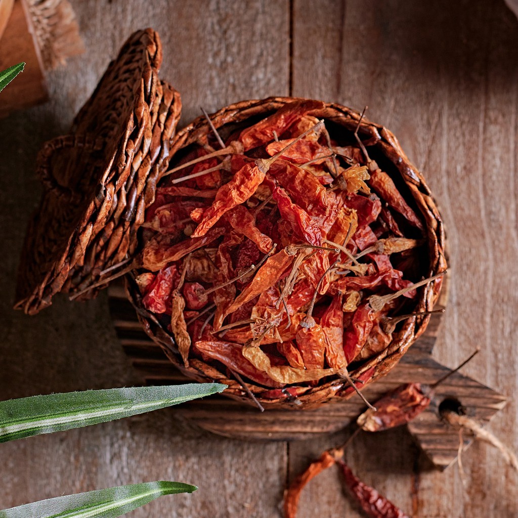SpiceMate - Cabe Rawit Kering / Small Red Chilli Dry / Cabe Rawit Kering Murni Super Pedas