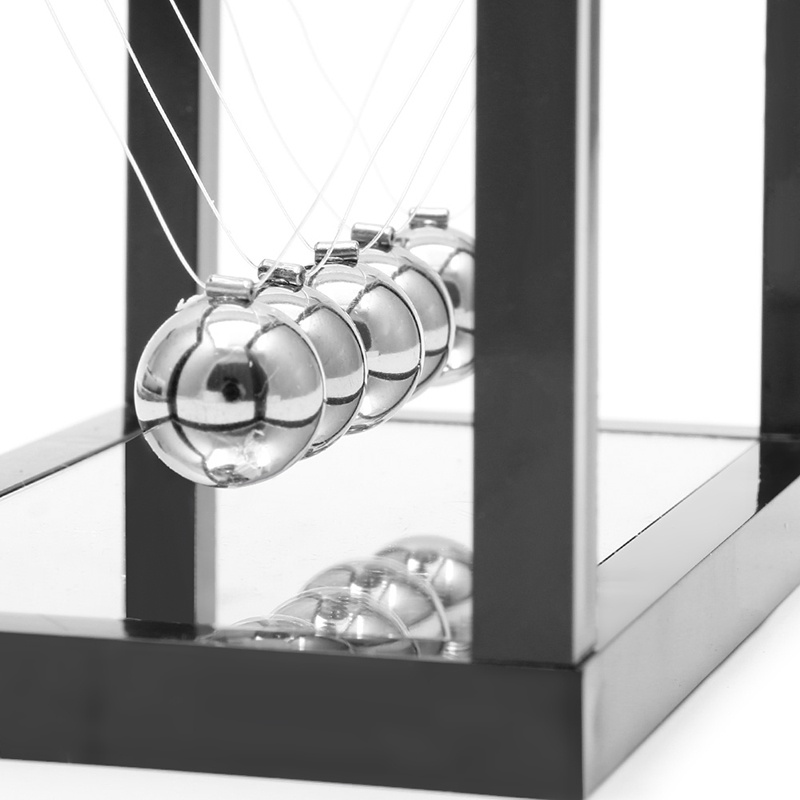 Mary Newtons Cradle Steel Balance Fun Decoration Hadiah Mainan Sains Fisika S Baru