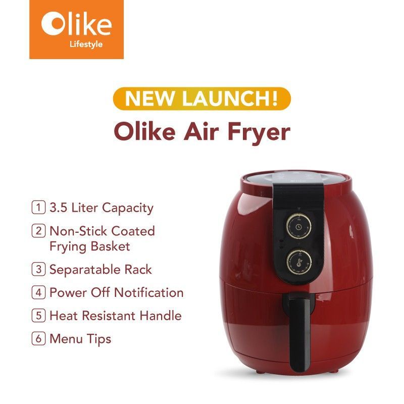 Olike Air Fryer / Alat Penggorengan Elektrik