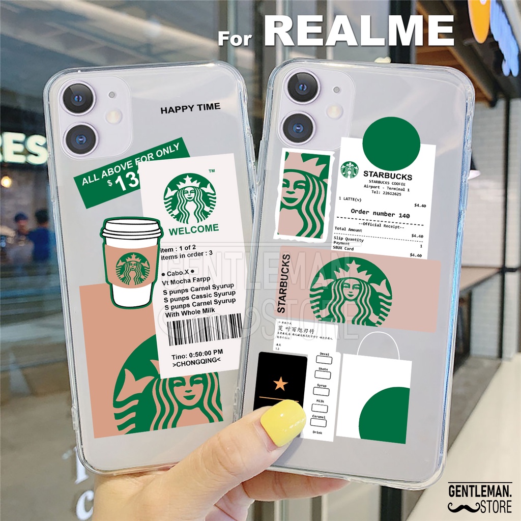 CASE CLEAR PRINT REALME 5 5i 5S 8 4G 8 5G 8 PRO 8i C1 C2 C3 C11 2020 C11 2021 C12 C15 C20 C20A C21 C21Y C25 C25S C25Y NARZO 20 30A 50A 50i