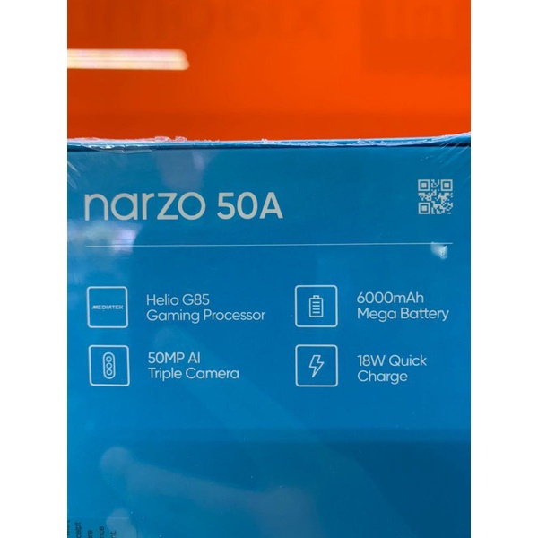 REALME NARZO 50A 4/128GB 4/64GB RAM 4GB ROM 128GB 64GB GARANSI RESMI REALME INDONESIA