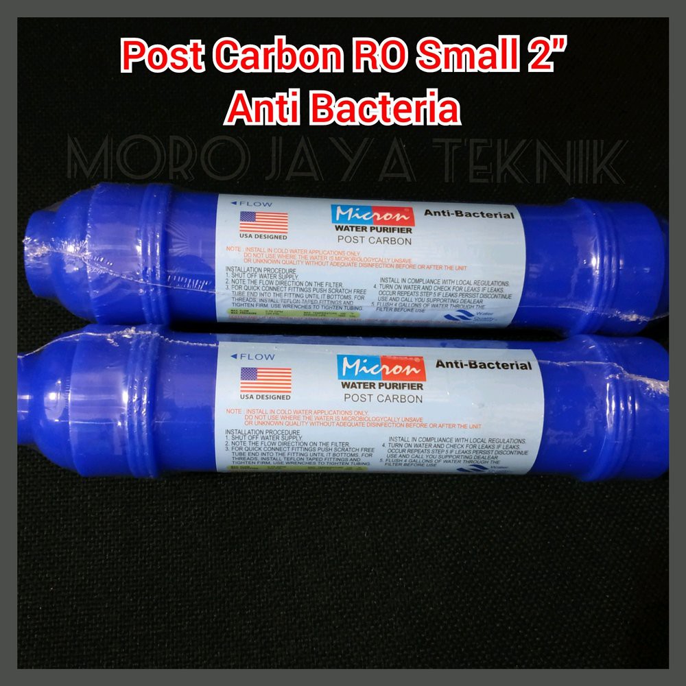 

Jual Post Carbon RO Anti Bacteria 2 inch Post Carbon Micron Small 2 inch Original Limited