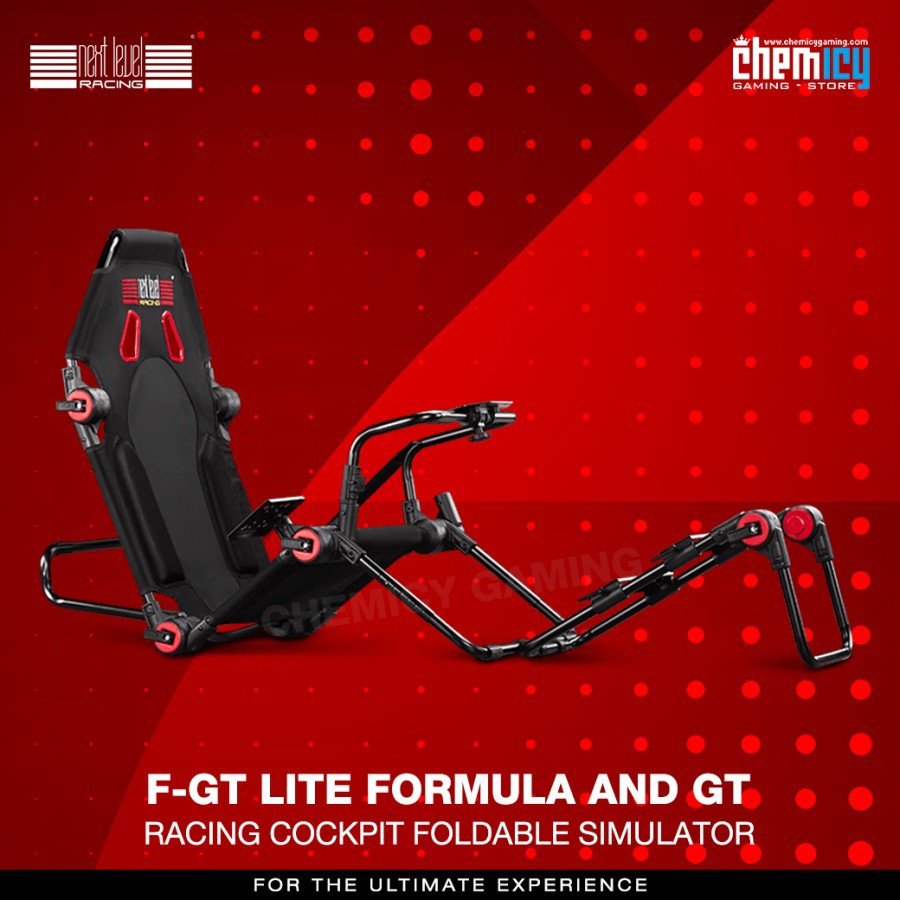 Next Level Racing GTLite Foldable Simulator Cockpit