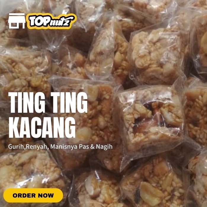 

TENG TENG KACANG | TING TING KACANG | GETIH KACANG 250gram