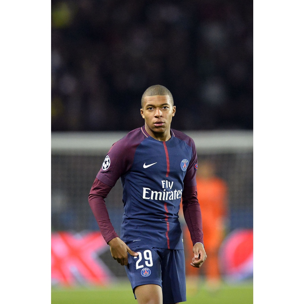 POSTER HIASAN DINDING KYLIAN MBAPPE | PARIS SAINT GERMAN | TERBARU 2021 KYLIAN MBAPPE| POSTER HIASAN