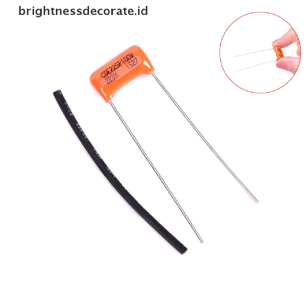 1pc Kapasitor Cde225P 223k 0.022uf 100v Untuk Gitar Elektrik