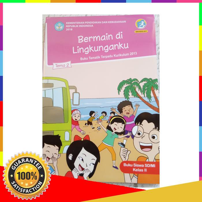 Buku Pelajaran Sekolah Sd Mi Tematik Kelas Ii Tema 2 Shopee Indonesia