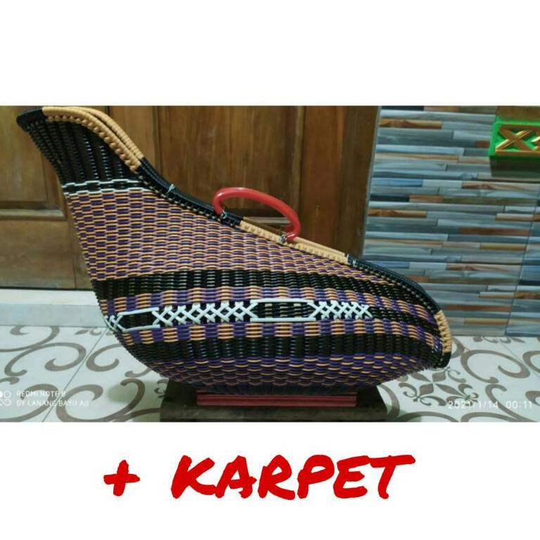 Kisa Ayam Model Perahu Fiber Kiso angsa Tas Ayam (KODE 8119)