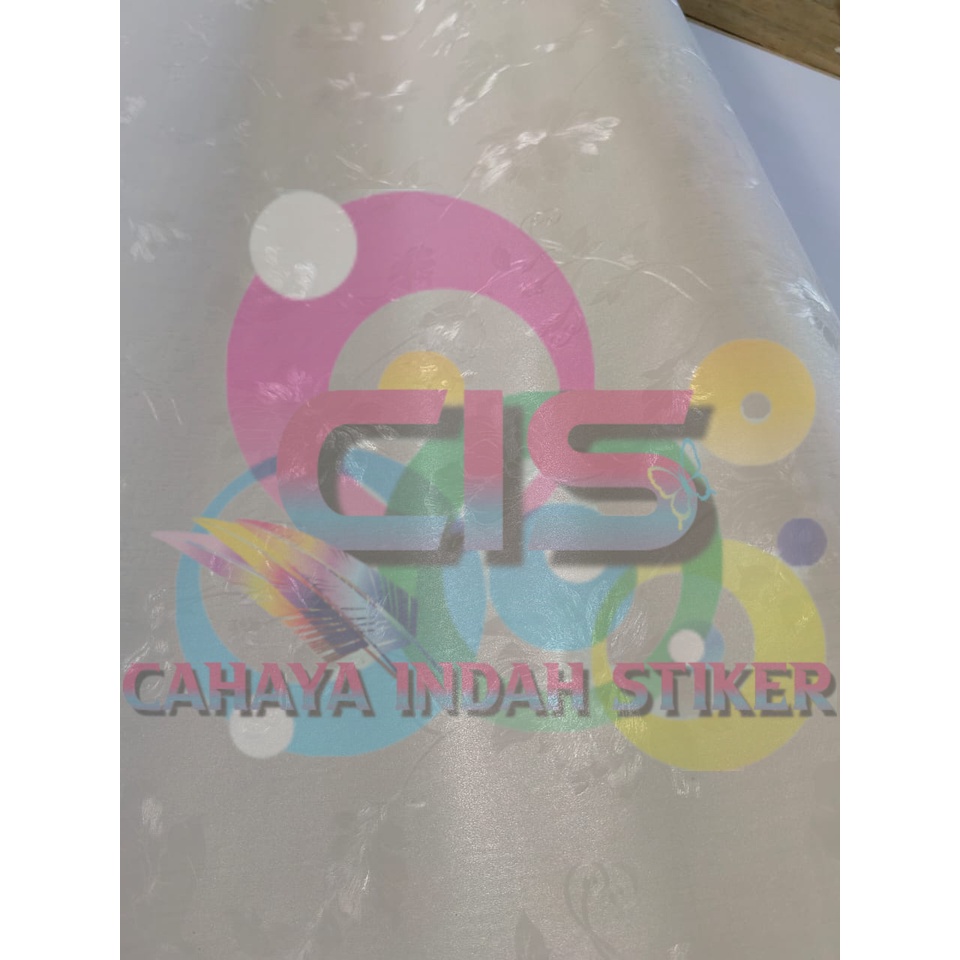 Stiker Kaca /Sticker Kaca/ Sanblast/Sunblast Motif Gliter 3D 323