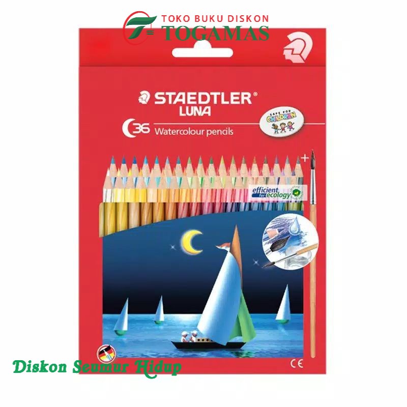 

STAEDTLER LUNA WATERCOLOR / AQUARELL PENCIL 36 WARNA 137