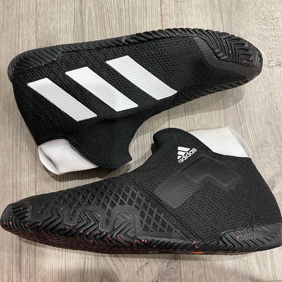 Sepatu Tenis Tennis Adidas Stycon M Black White Original