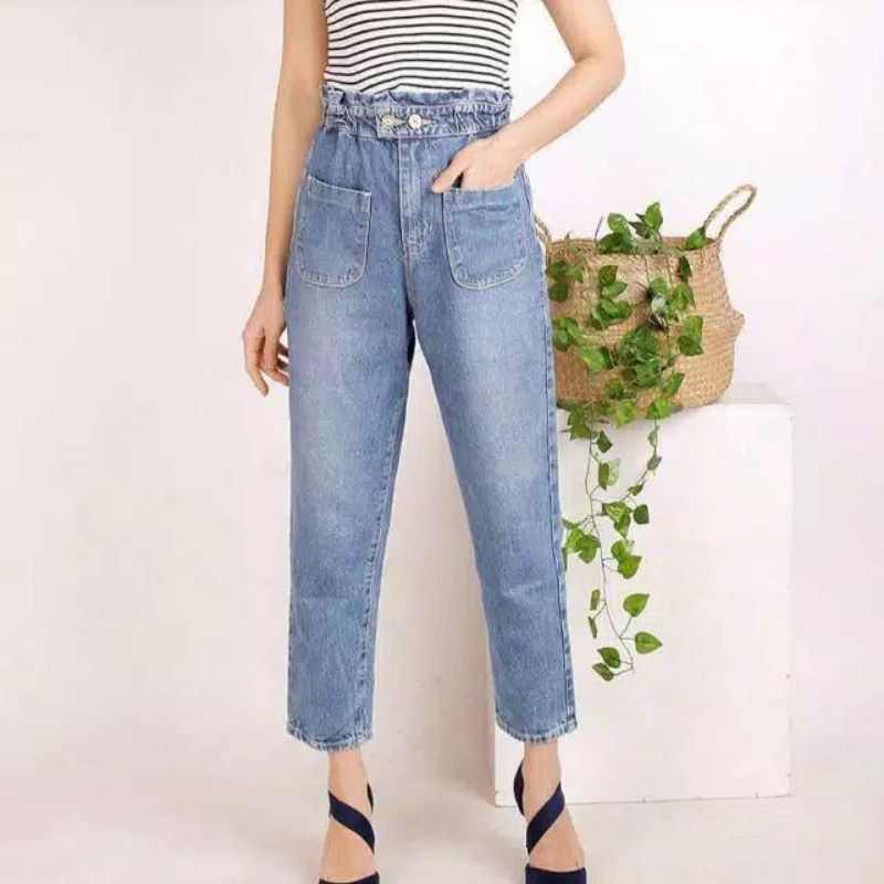 celana jeans upgrade baggy