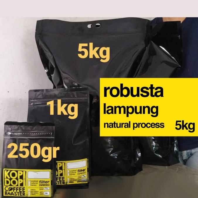 

Kopi Robusta Lampung 5 kg 5kg