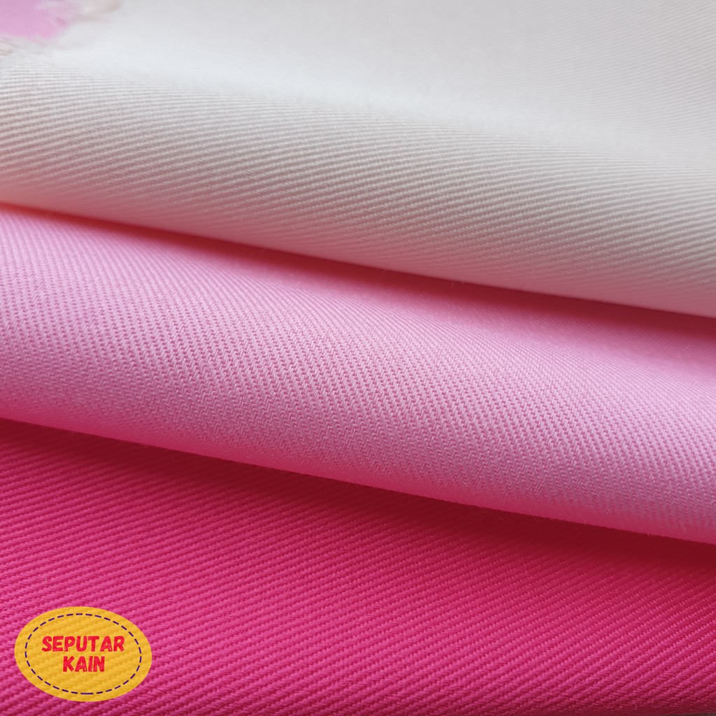 Kain Twill Poly/PE (Pink)