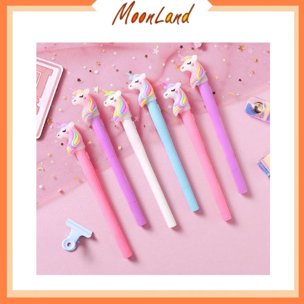 

MoonLand 443 COD Pena Unicorn LED Lucu LED Unicorn Pen Murah Produk Import