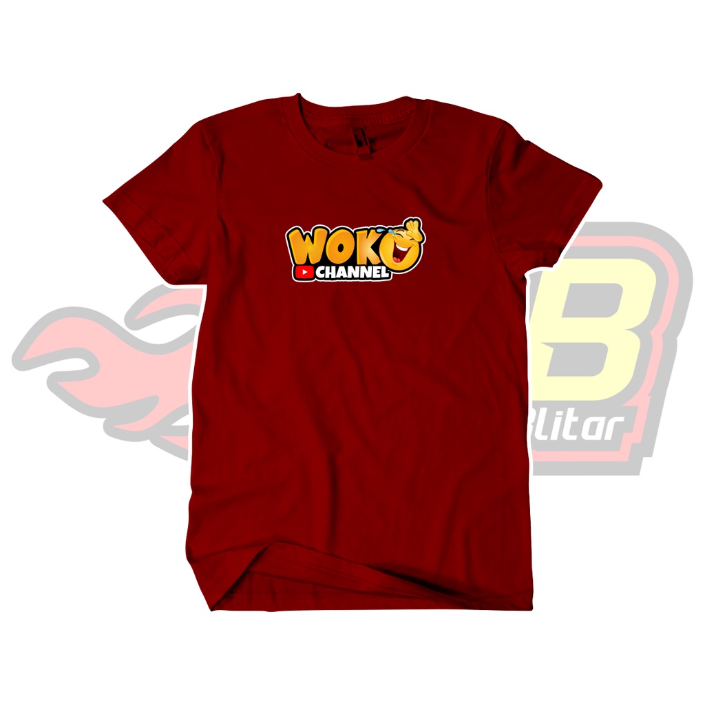 Kaos Woko Chanel Katun Distro Unofficial