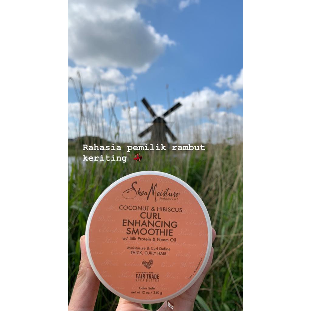 SHEA MOISTURE COCONUT & HIBISCUS CURL ENHANCING SMOOTHIE 340gr