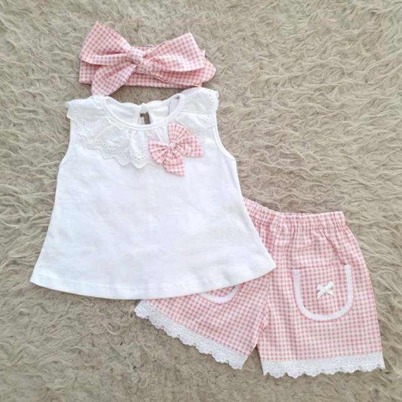 Cute baby set aloveforbaby baju bayi perempuan