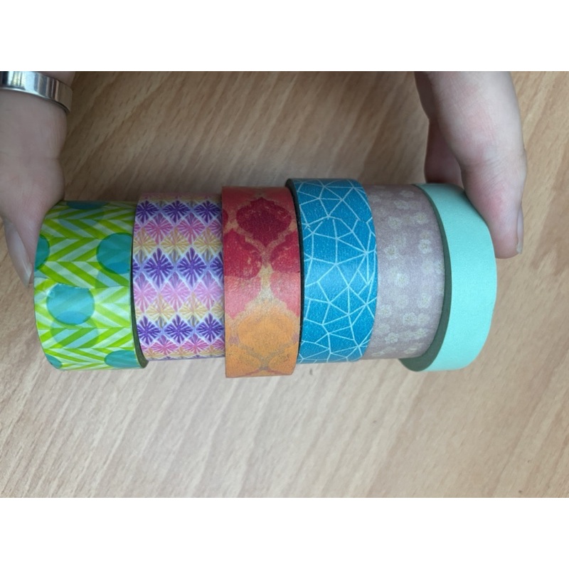 

washi tape warna-warni