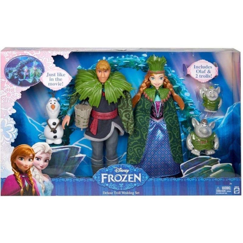 Barbie Disney Frozen Deluxe Troll Wedding original