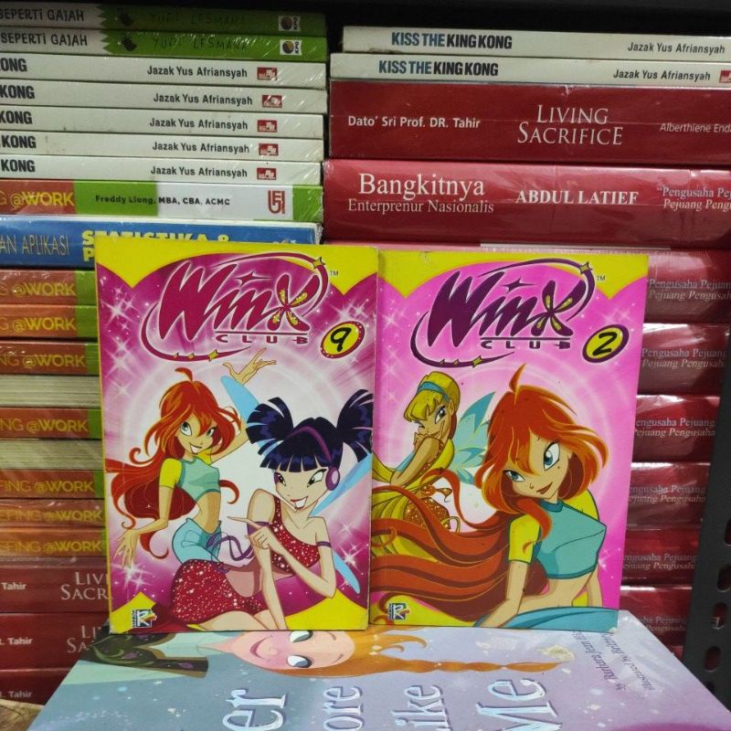 KOMIK ORIGINAL WINX CLUB BEKAS CABUTAN BOLEH BELI SATUAN LIHAT DI DESKRIPSINYA