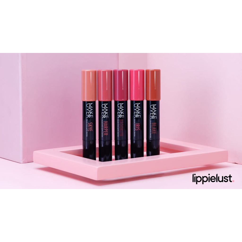 ✿ELYSABETHME✿ 𝓶𝓪𝓴𝓮𝓸𝓿𝓮𝓻 Make Over Color Stick Matte Crayon-4