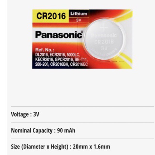 Baterai Kancing CR2032/ Batrai Jam CR 2032/ Battery Coin CR-2032 Panasonic ORI CR2025 CR2016 GROSIR