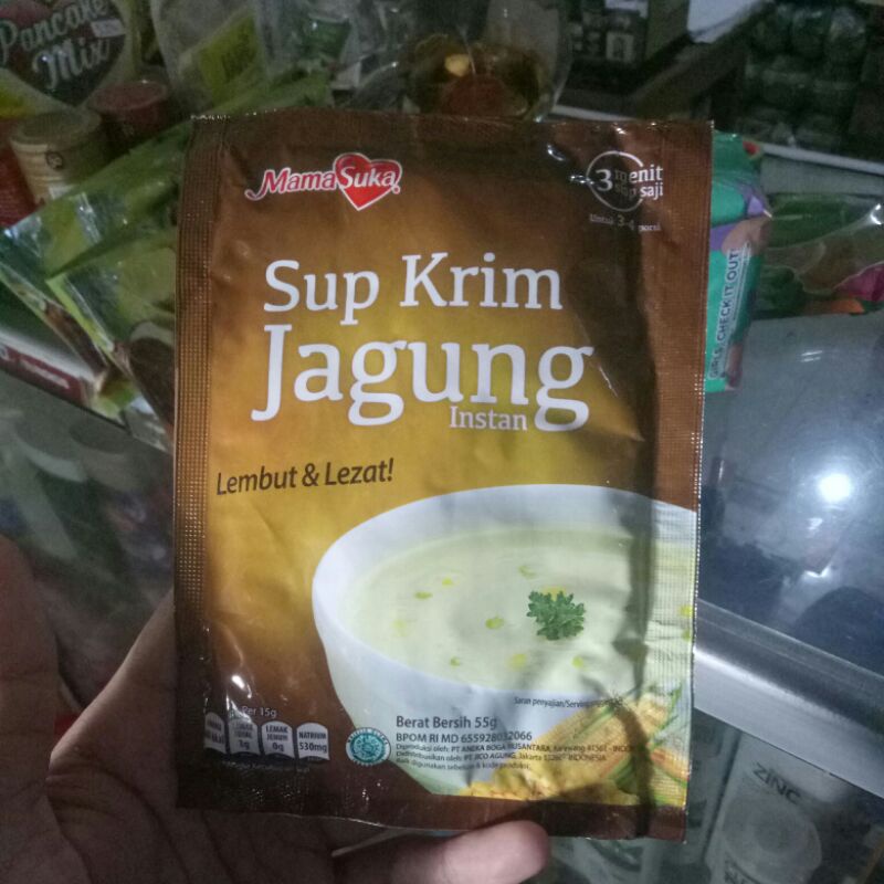 

Mama suka sup krim jagung 55g