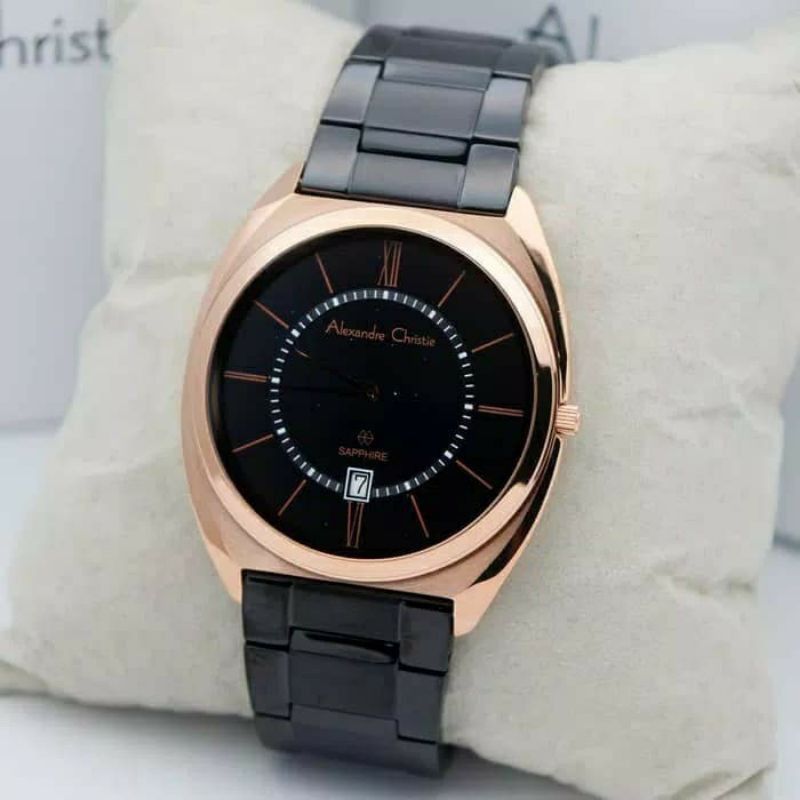 Jam Tangan Pria Alexandre Christie 8550 Saphire Original